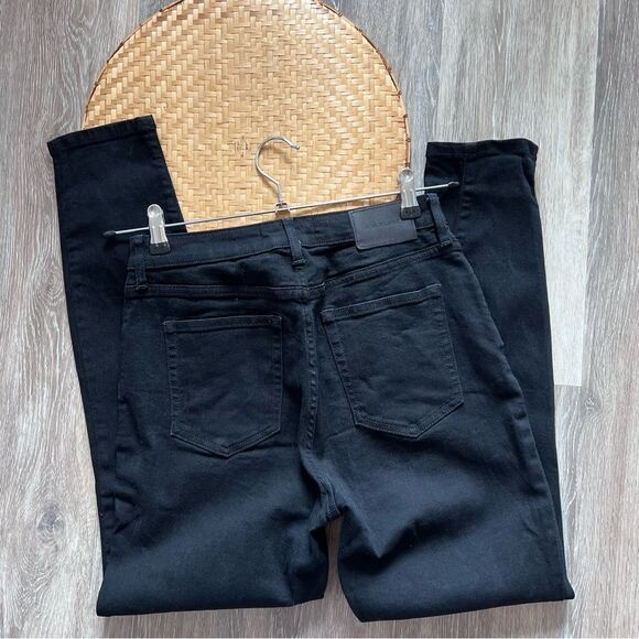 Everlane curvy high Rise skinny jean in black womens size 29 - Picture 6 of 7